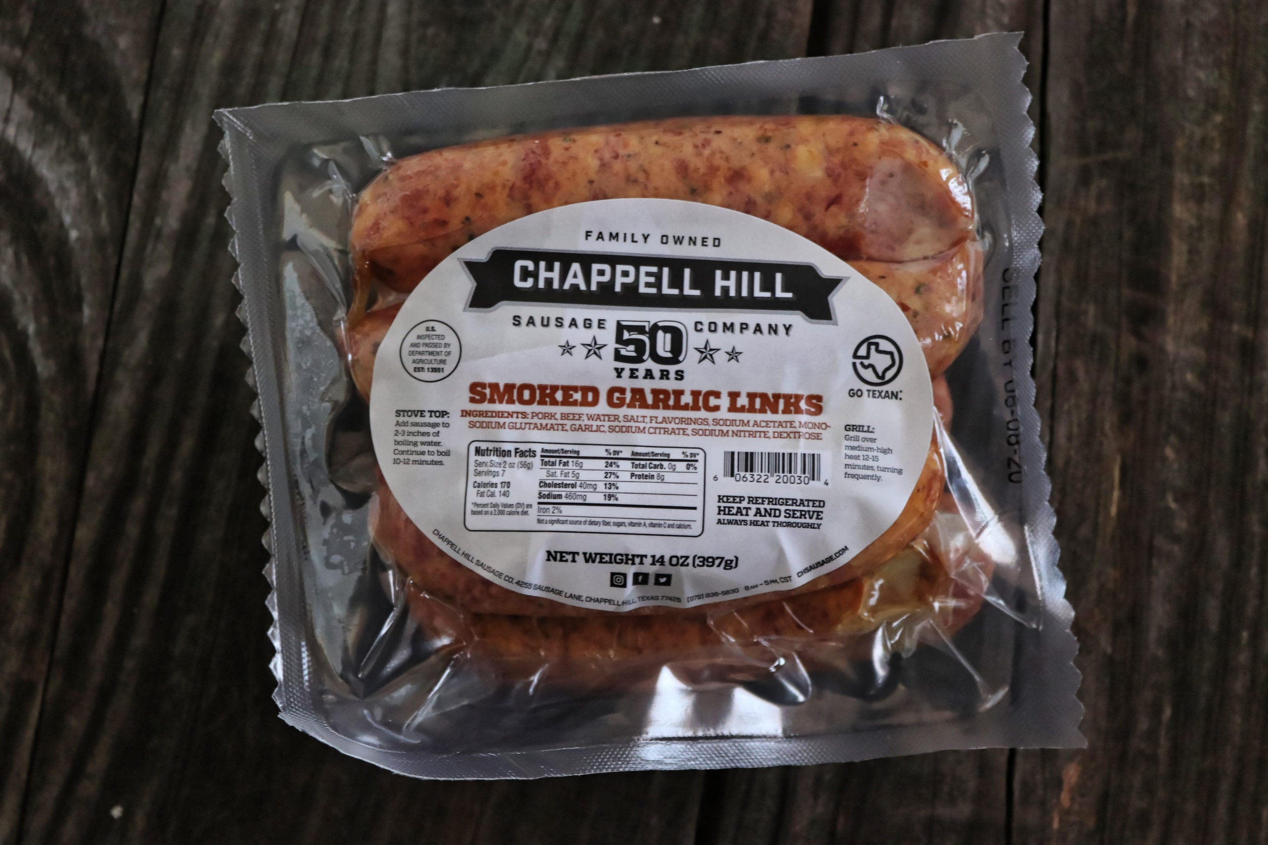 5″ Smoked Sausage Links 14oz